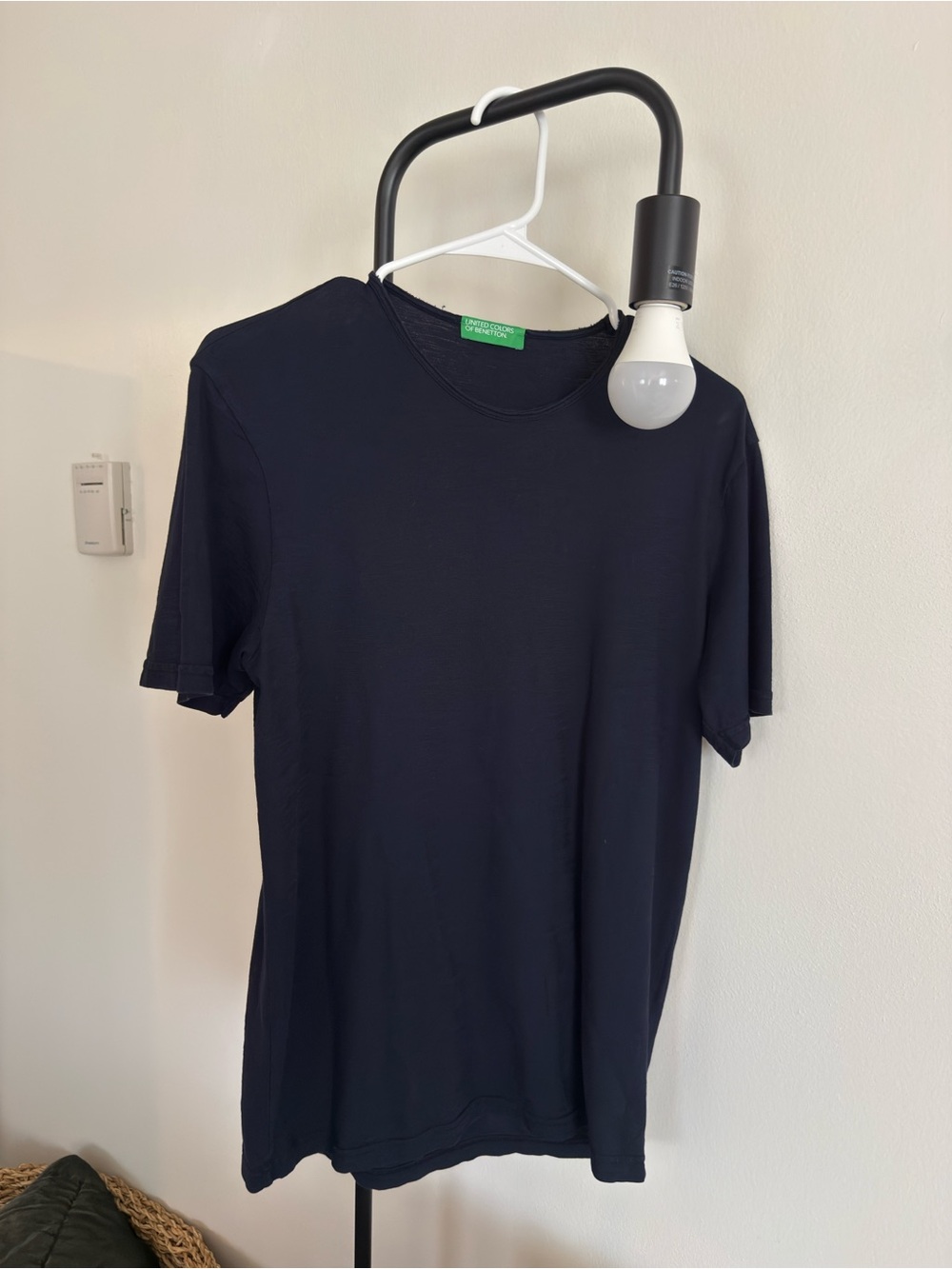 Men's Navy Crew Neck T-Shirt - United Colors of Benetton